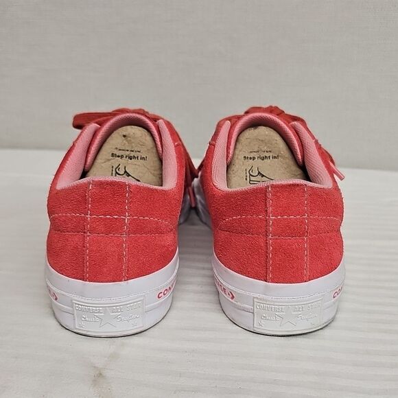 CONVERSE ONE STAR PARADISE PINK SUEDE YOUTH SNEAKERS BFPM-05-055 - Picture 3 of 10